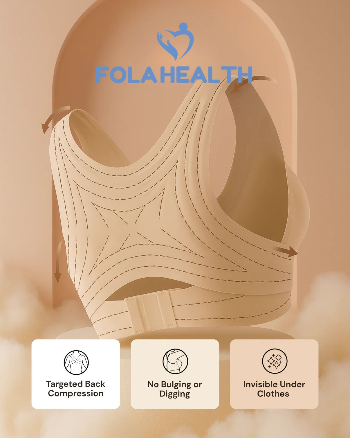 FolaHealth™ Posture Corrector Bra