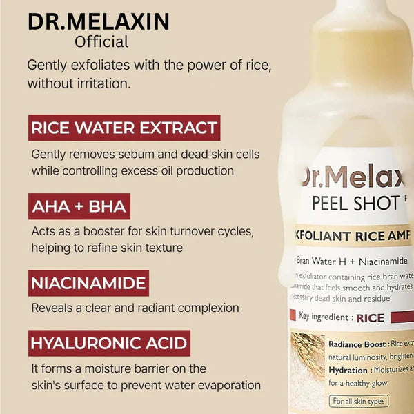 Rice Peel Glow Serum Ampoule BUY ONE GET ONE FREE!
