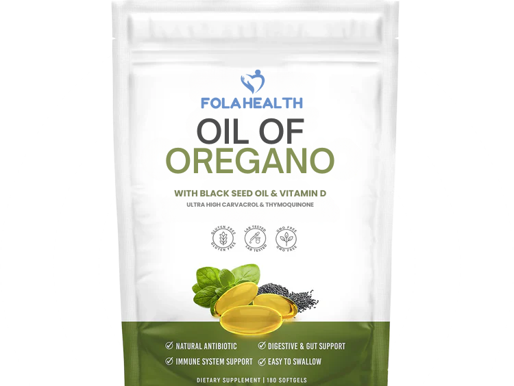 Oil Of Oregano Softgels with Black Seed Oil and Vitamin D