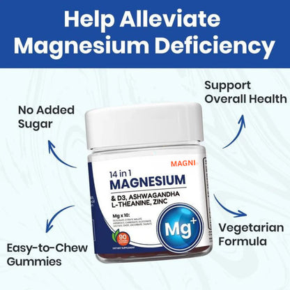 FolaHealth™  14-In-1 Magnesium YouthRestore Gummies