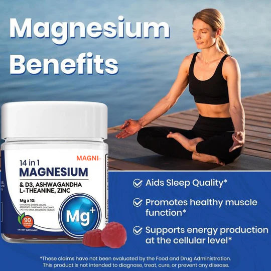 FolaHealth™  14-In-1 Magnesium YouthRestore Gummies