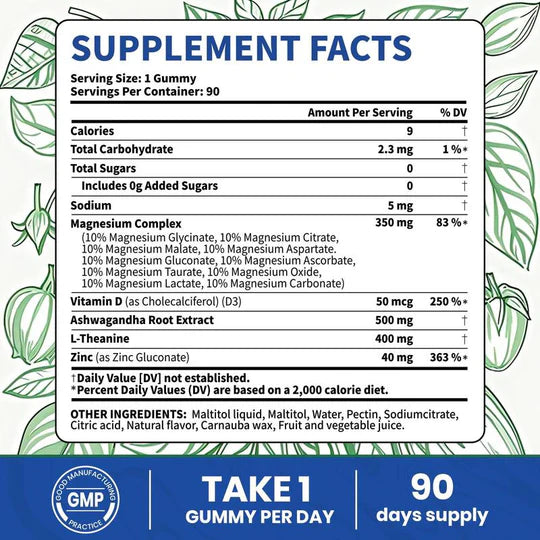 FolaHealth™  14-In-1 Magnesium YouthRestore Gummies