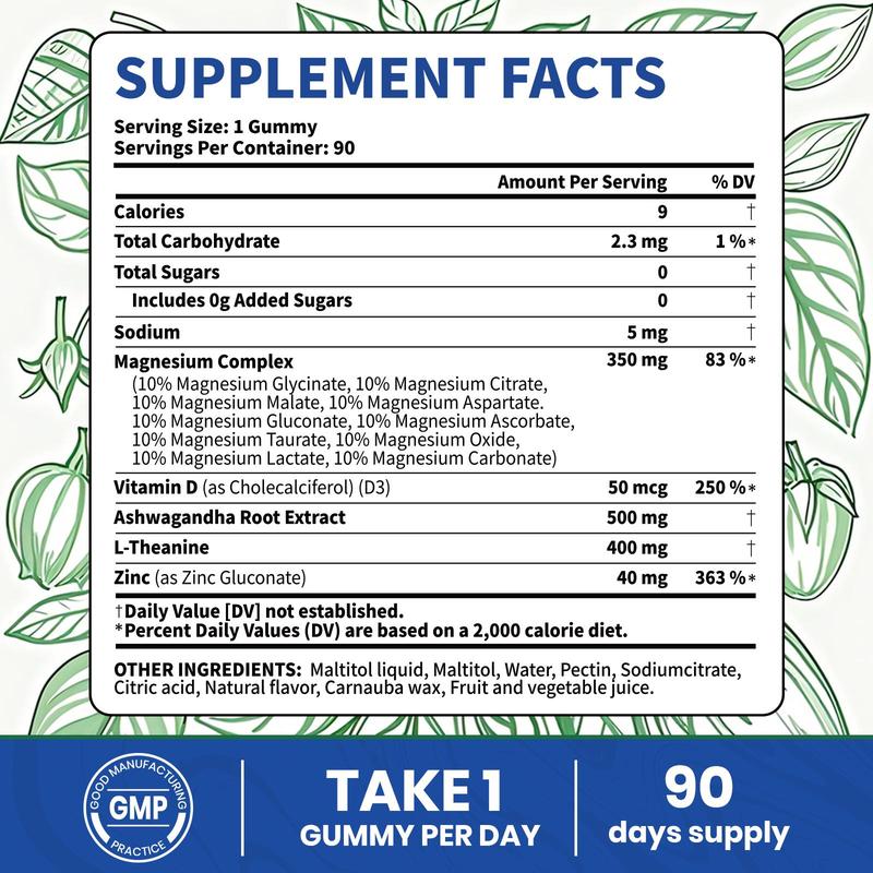 Magnesium Power Gummies